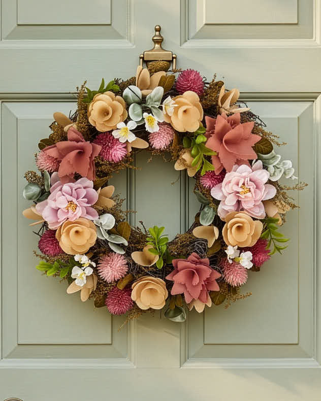 Springtime Woodland Wreath