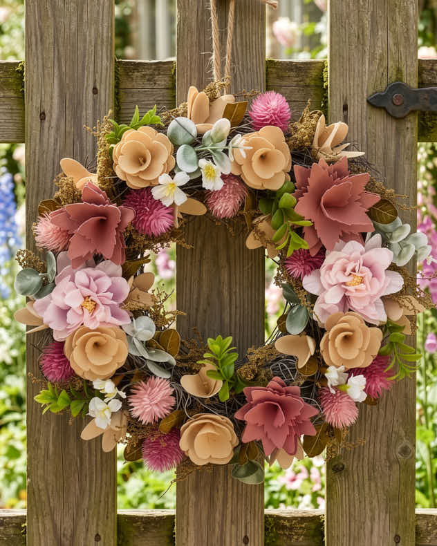 Summertime Woodland Wreath