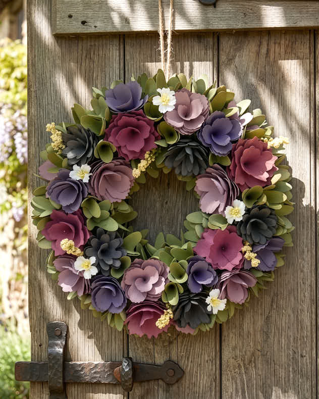 Summer Floral Wreath