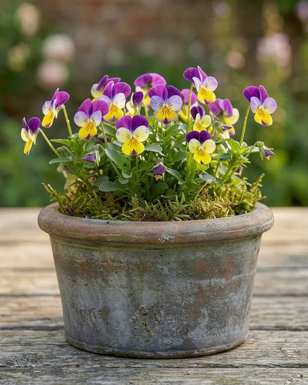 Natural Terracotta Pots & Planters - Vintage Wash Bowl Planter