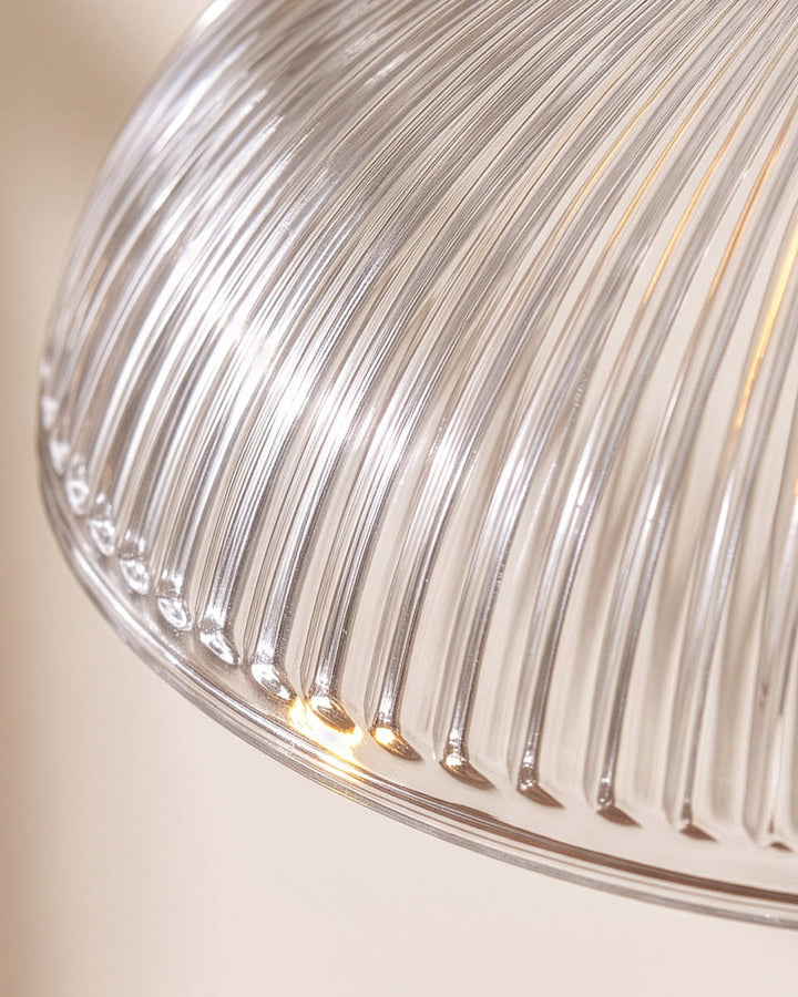 Glass Curve Wall Light
