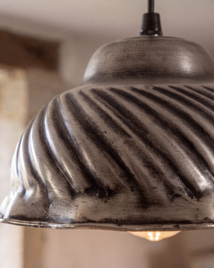 Floral Metal Pendant Light