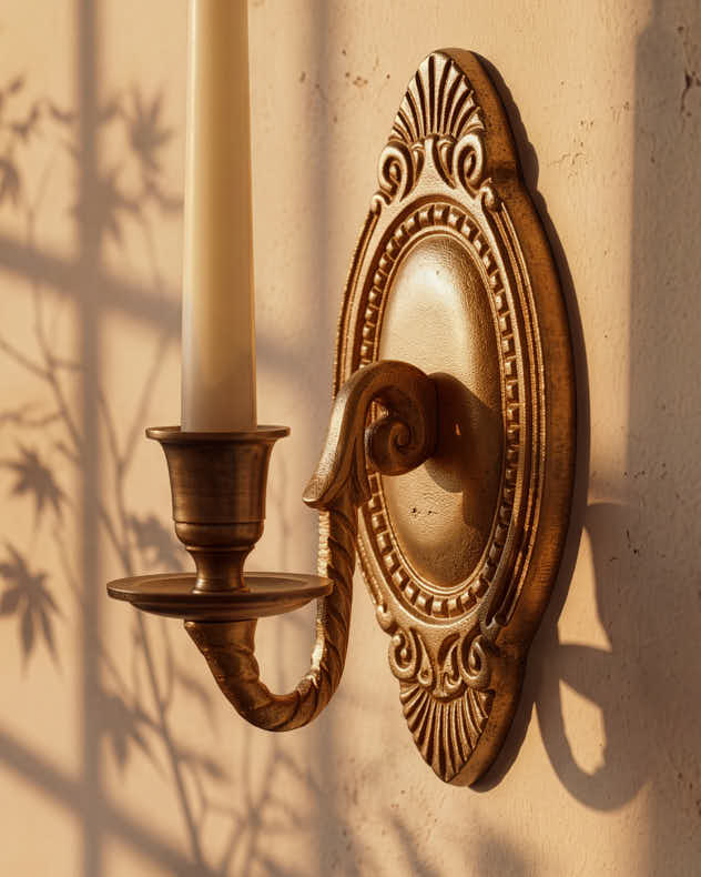 Regal Wall Candlestick Holder