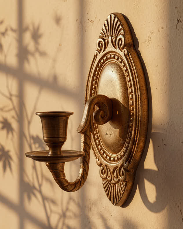 Regal Wall Candlestick Holder