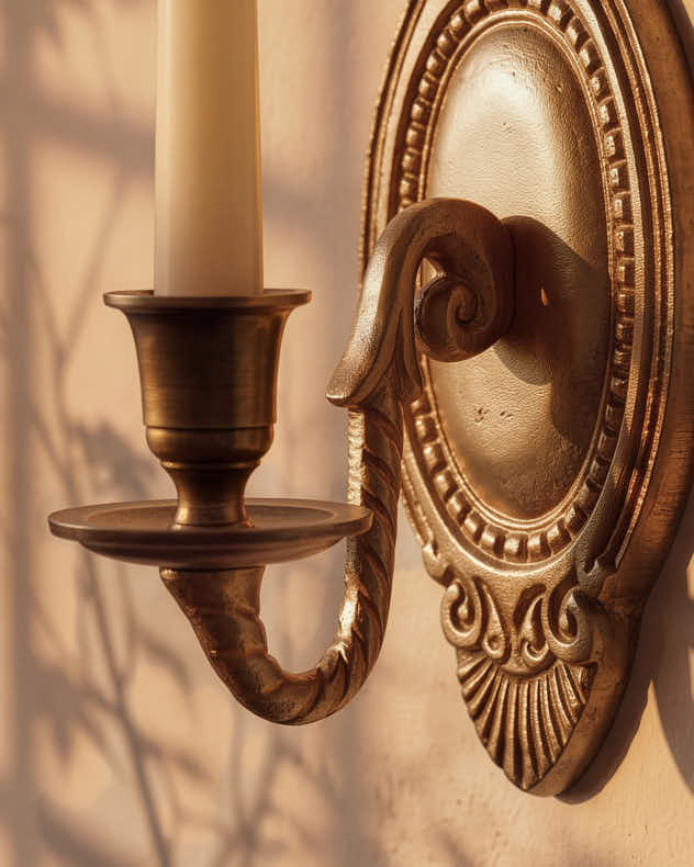 Regal Wall Candlestick Holder