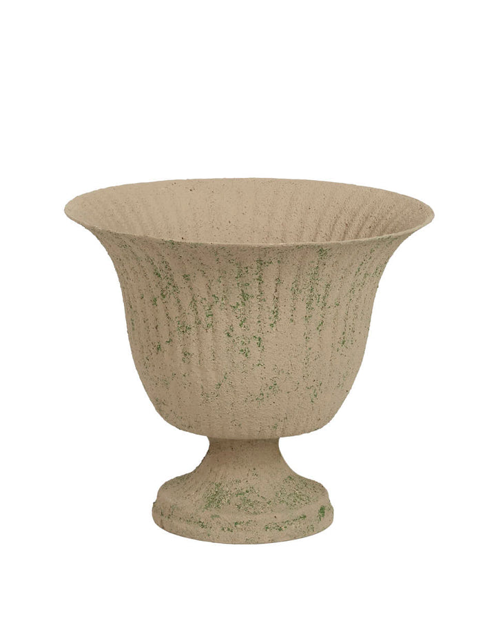Stone Effect Fluted Planter