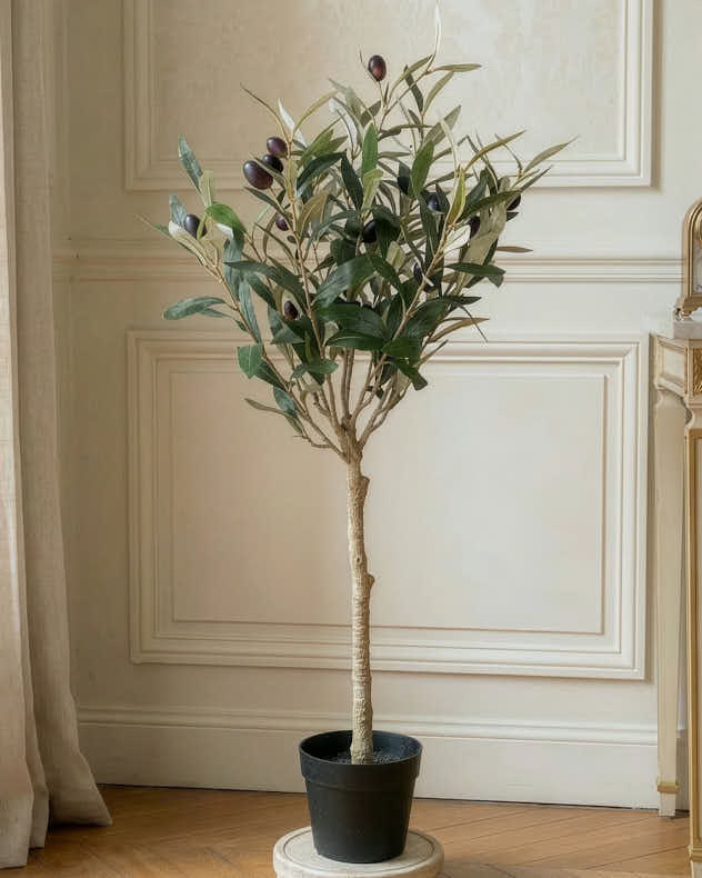 Home Accessories Medium - Artificial Potted Olive Tree