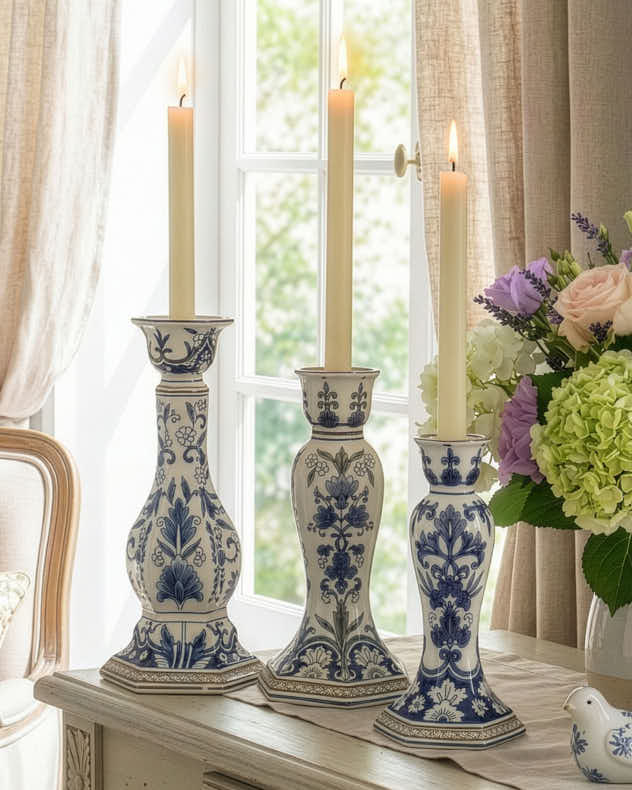 Chinoiserie Candle Holder Collection