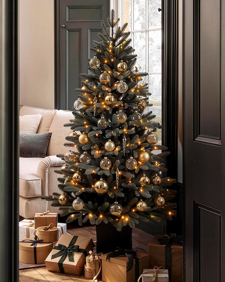 Evergreen Pre-Lit Fir Christmas Tree 6ft