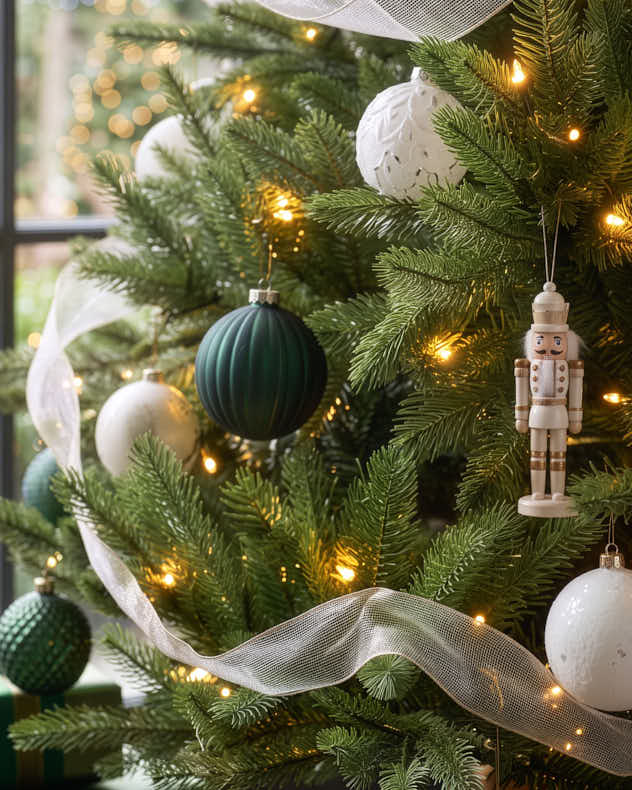 Evergreen Pre-Lit Fir Christmas Tree 6ft