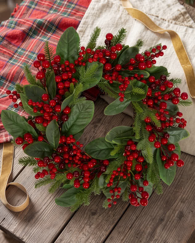 Bloomsbury Wreath 22"