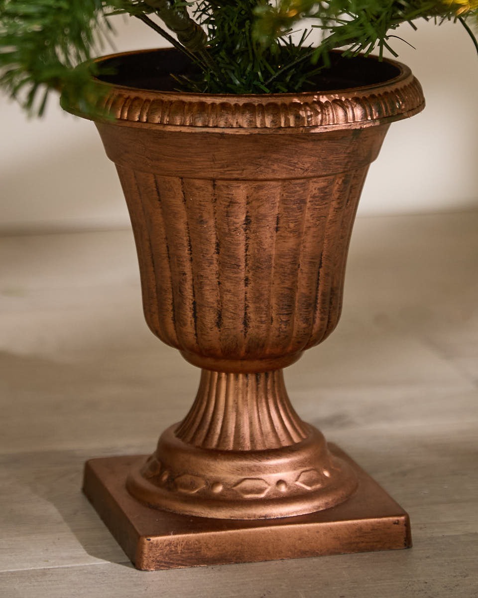 Pre-Lit Fir Christmas Tree in Urn Pot 4ft