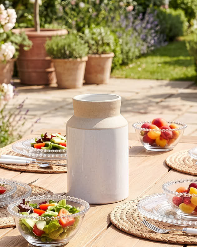 Gordes Two Tone Bottle Vase