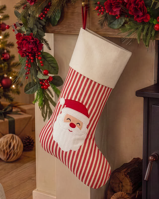 Striped Character Stocking