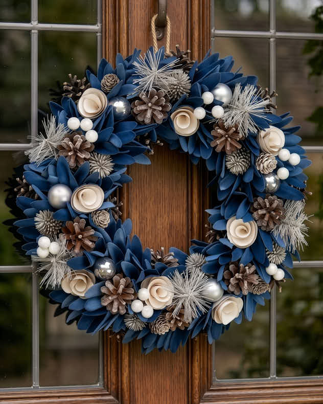 Twilight Trimmings Wreath 39cm