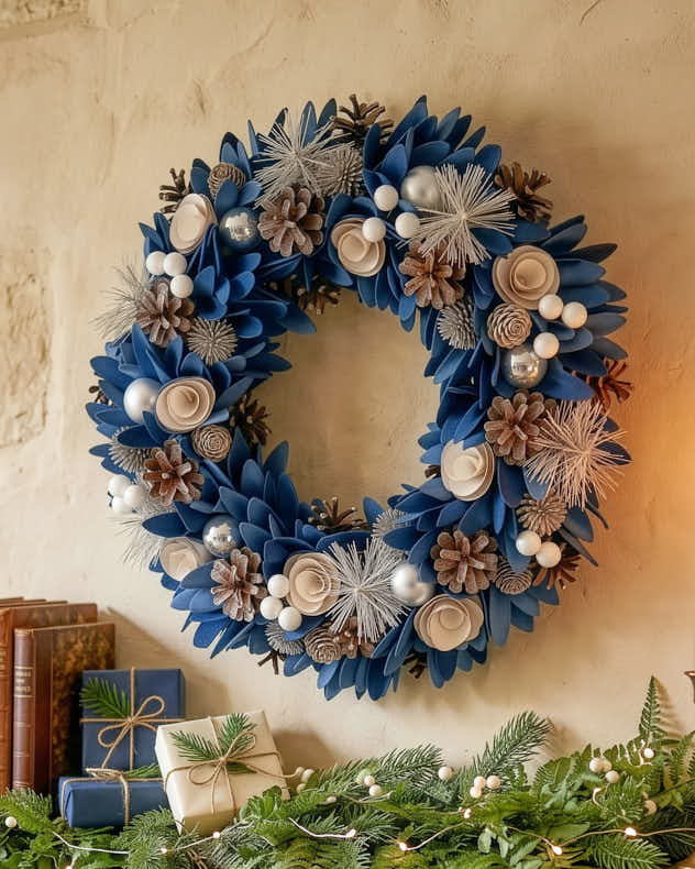 Twilight Trimmings Wreath 39cm