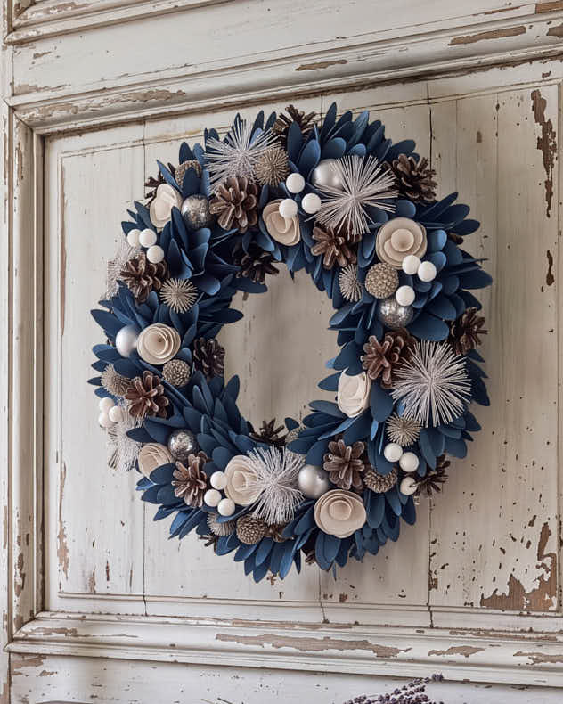 Twilight Trimmings Wreath 39cm