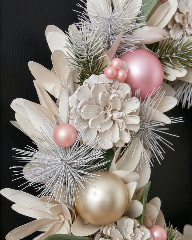 Seasonal Sparkle Wreath 39cm