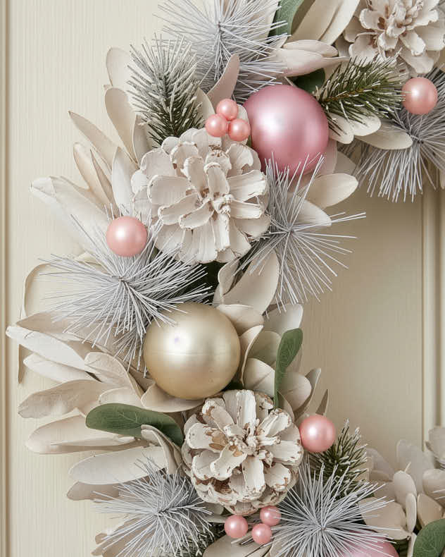 Seasonal Sparkle Wreath 39cm