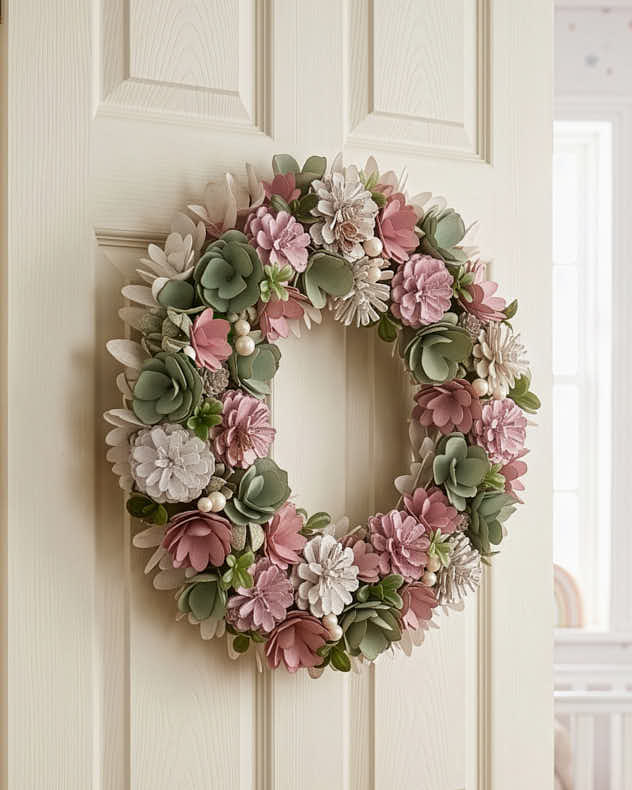 Rosedale Wreath 39cm