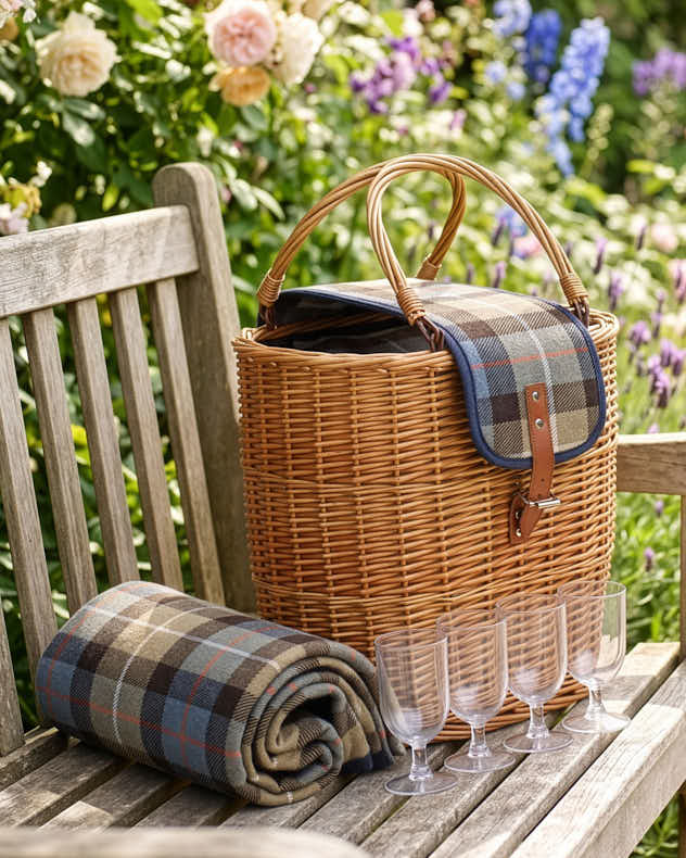 Oval Ravenstor Chiller Hamper Basket