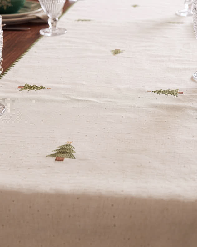 Jól Embroidered Table Runner - 180cm