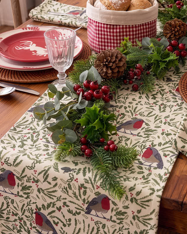 Set of 4 Eastbury Robin Napkins
