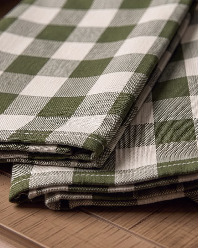 Set of 4 Cawdor Gingham Napkins