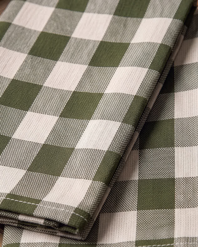 Set of 4 Cawdor Gingham Napkins