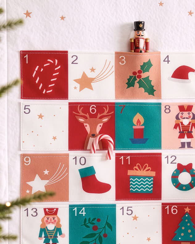 Personalised Merry Moments Advent Calendar