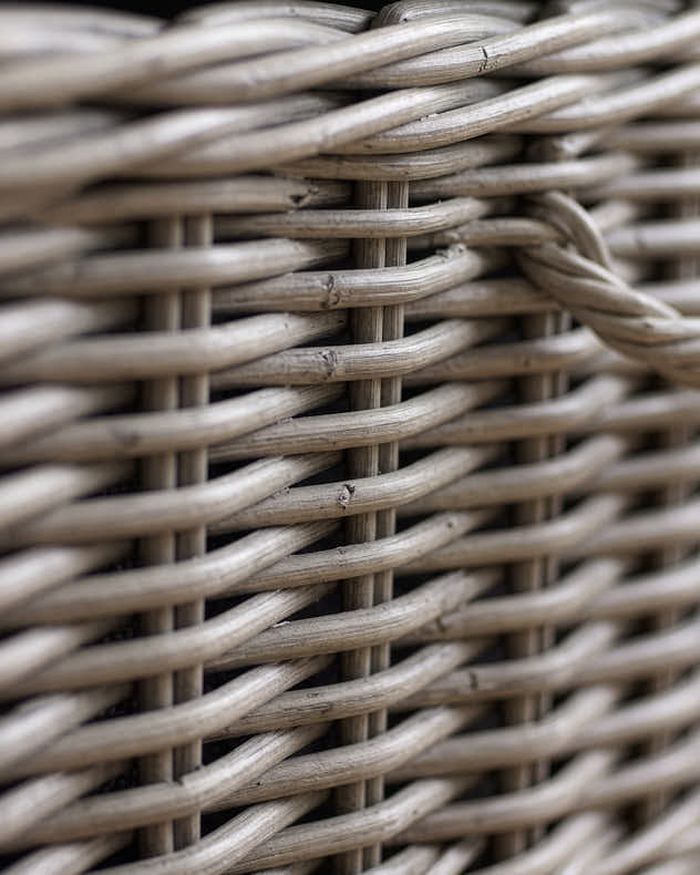 Rattan Underbed Storage Basket