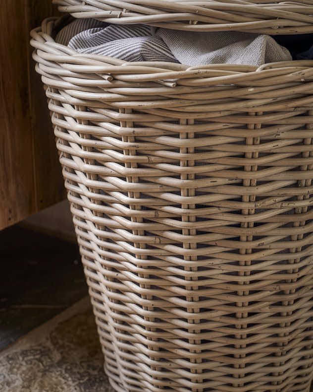 Bramley Wicker Storage Hamper with Lid