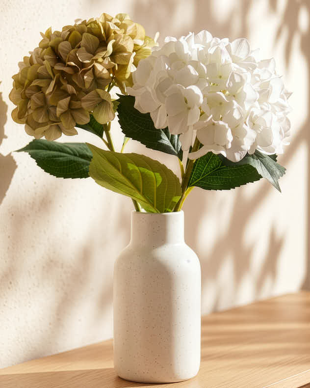 Artificial Hydrangea Stem