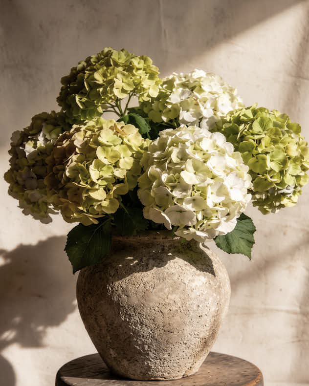 Artificial Hydrangea Stem
