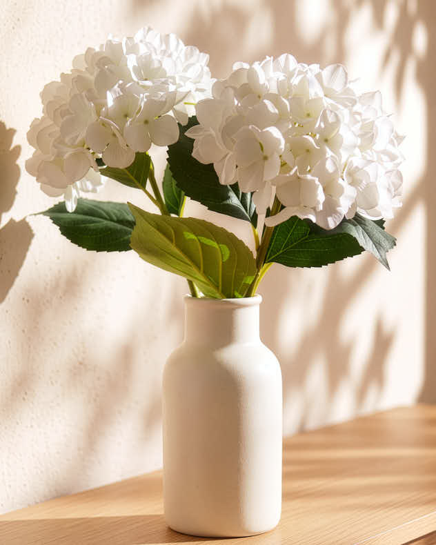 Artificial Hydrangea Stem