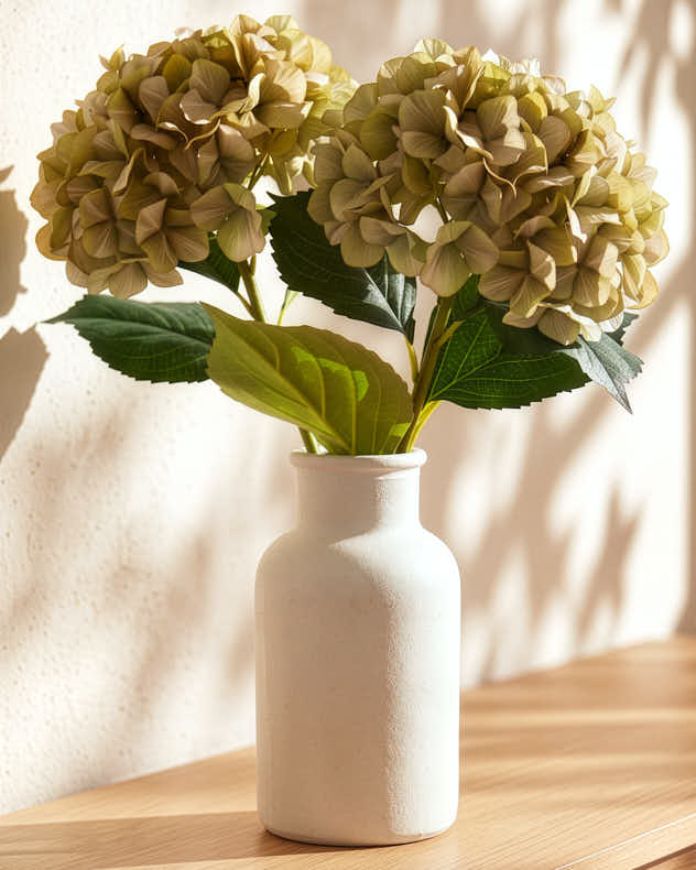 Artificial Hydrangea Stem