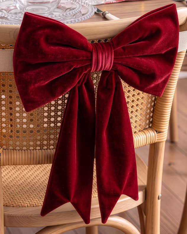 XL Luxe Velvet Bow
