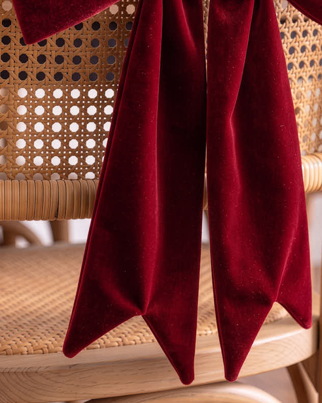 XL Luxe Velvet Bow
