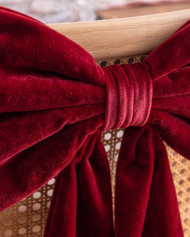 XL Luxe Velvet Bow