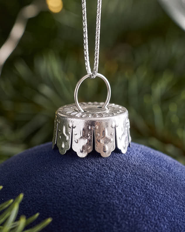 Navy Blue Christmas Bauble