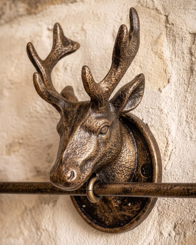 Argyll Wall Mounted Stag Hooks