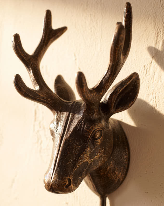 Argyll Wall Mounted Stag Hooks