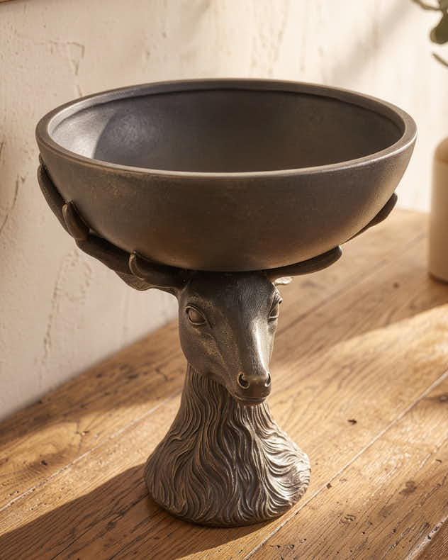 Dornoch Stag Head Fruit Bowl