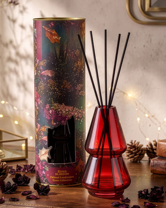 River Blossom Glass Reed Diffuser
