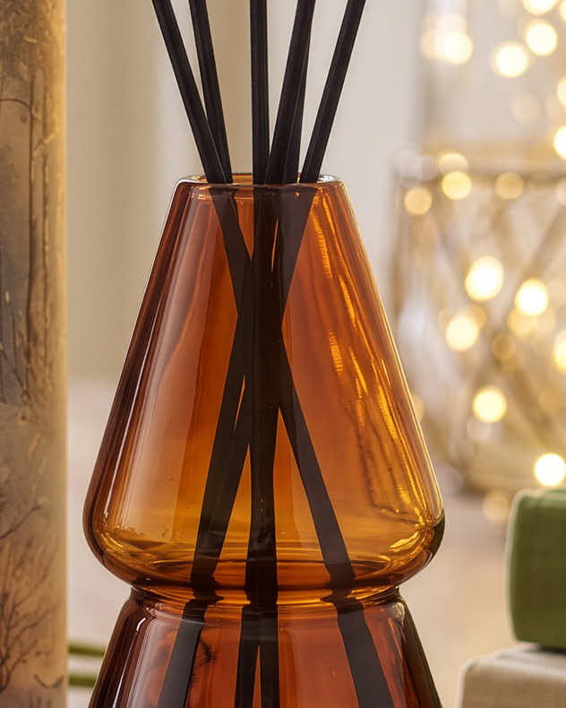 Mistletoe Woodland Glass Reed Diffuser