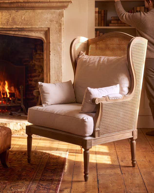 Midland Oak Cushioned Armchair