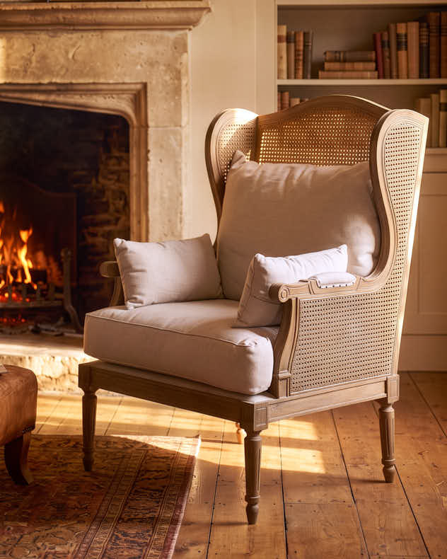 Midland Oak Cushioned Armchair