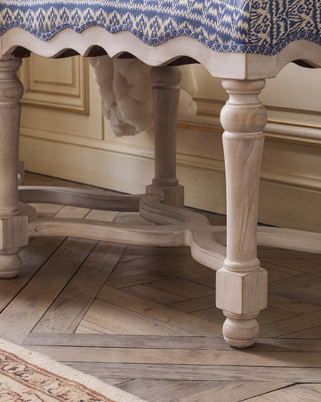Verona Wave Cotton Bench