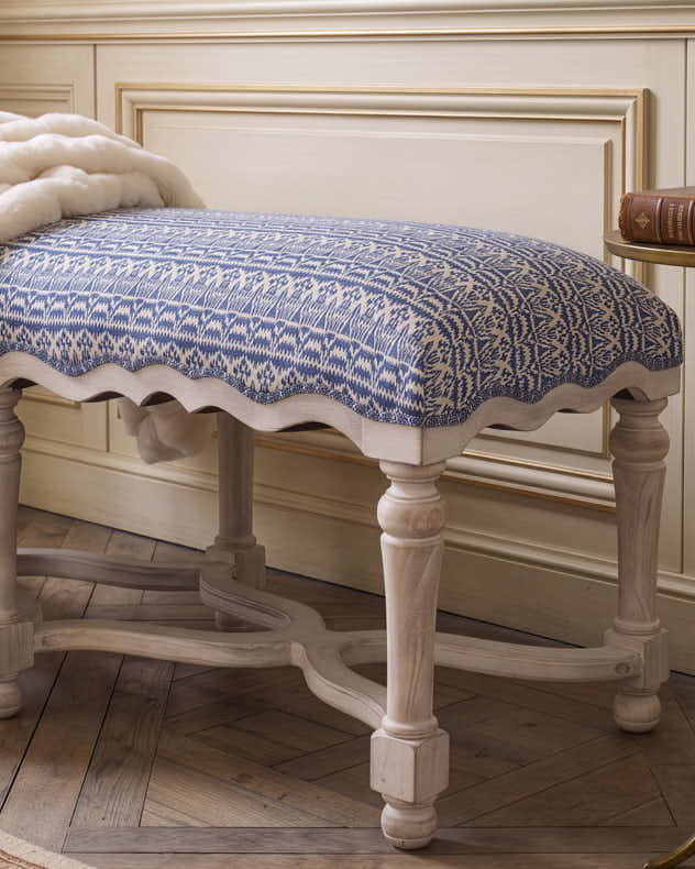 Verona Wave Cotton Bench
