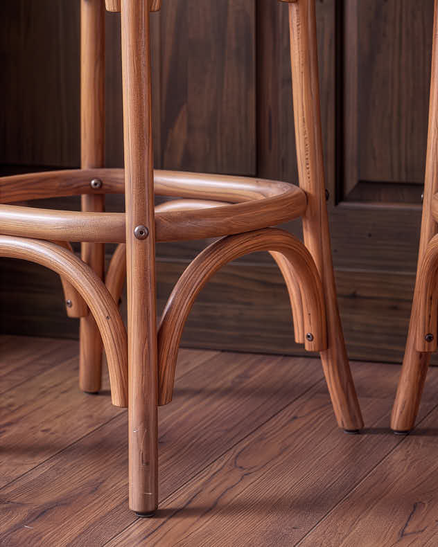 Oakleigh Rattan Back Bar Stool